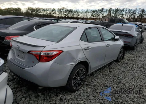 2014 Toyota Corolla L from USA, damaged, VIN 2T1BURHE8EC100183